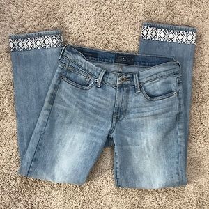 Lucky Brand cropped jeans size 2